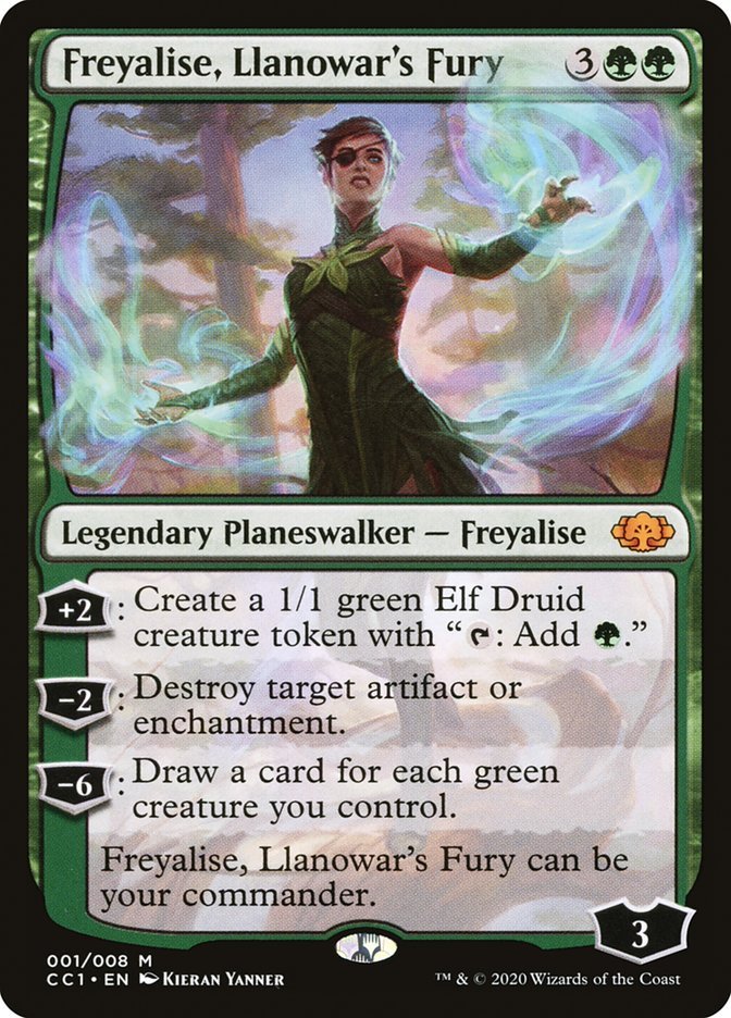 Freyalise, Llanowar's Fury [Commander Collection: Green] - Card Brawlers