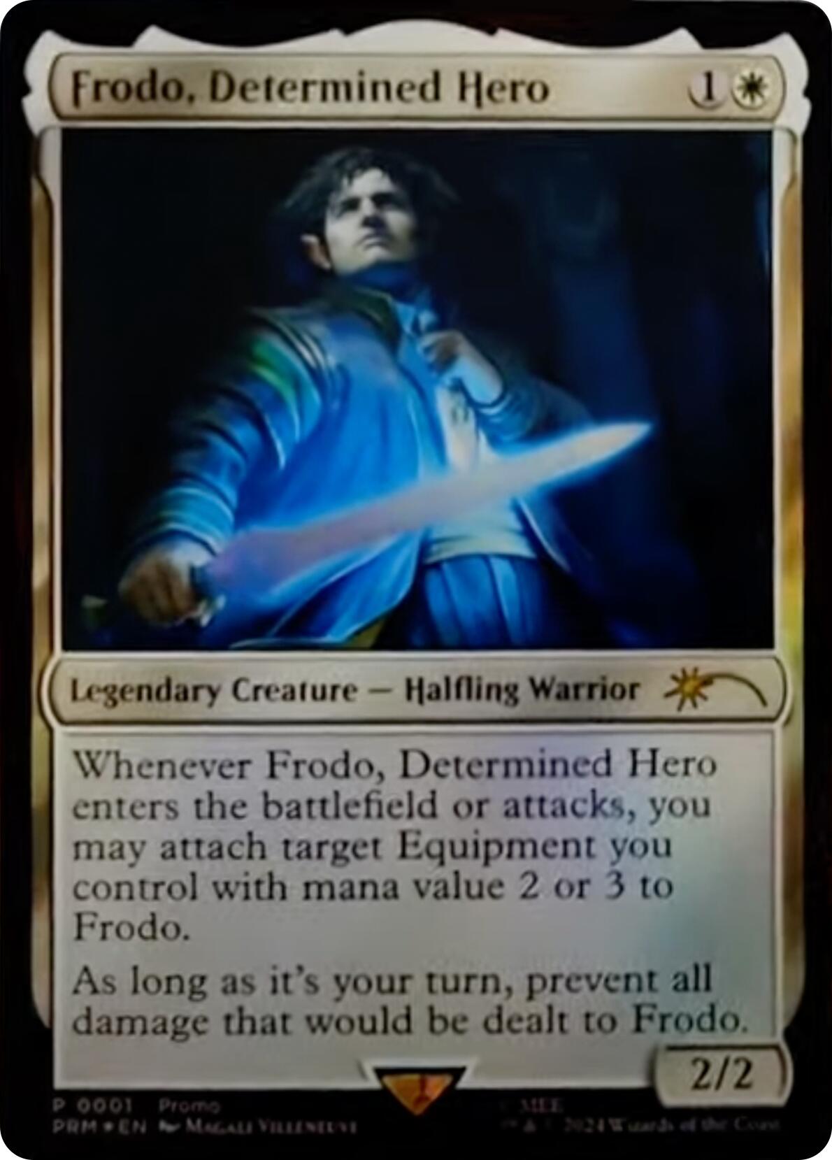 Frodo, Determined Hero [Resale Promos] - Card Brawlers