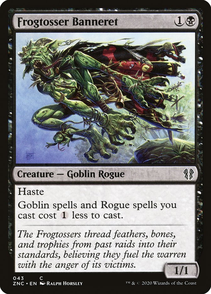 Frogtosser Banneret [Zendikar Rising Commander] - Card Brawlers