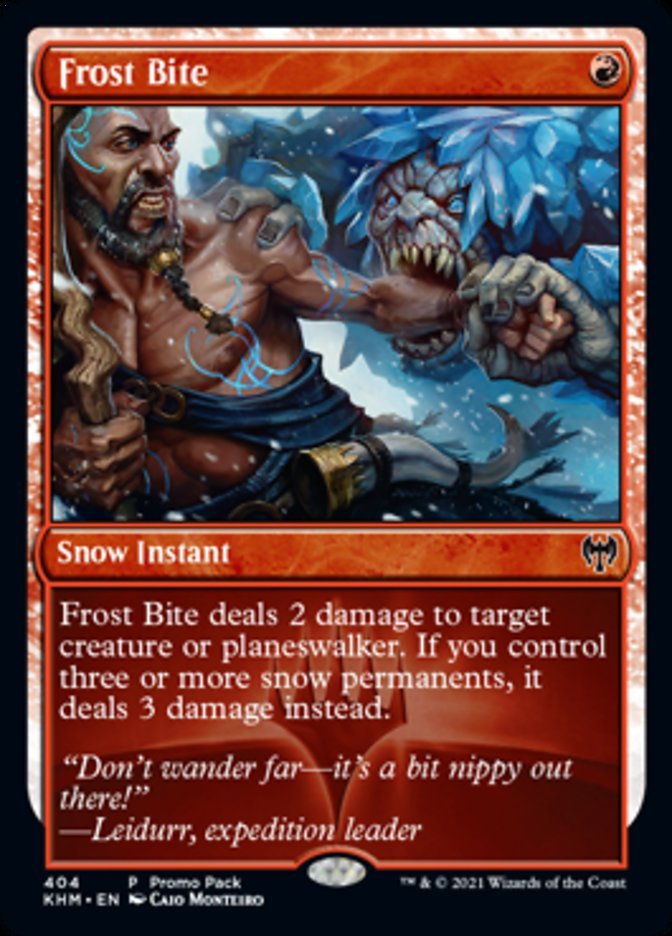 Frost Bite (Promo Pack) [Kaldheim Promos] - Card Brawlers