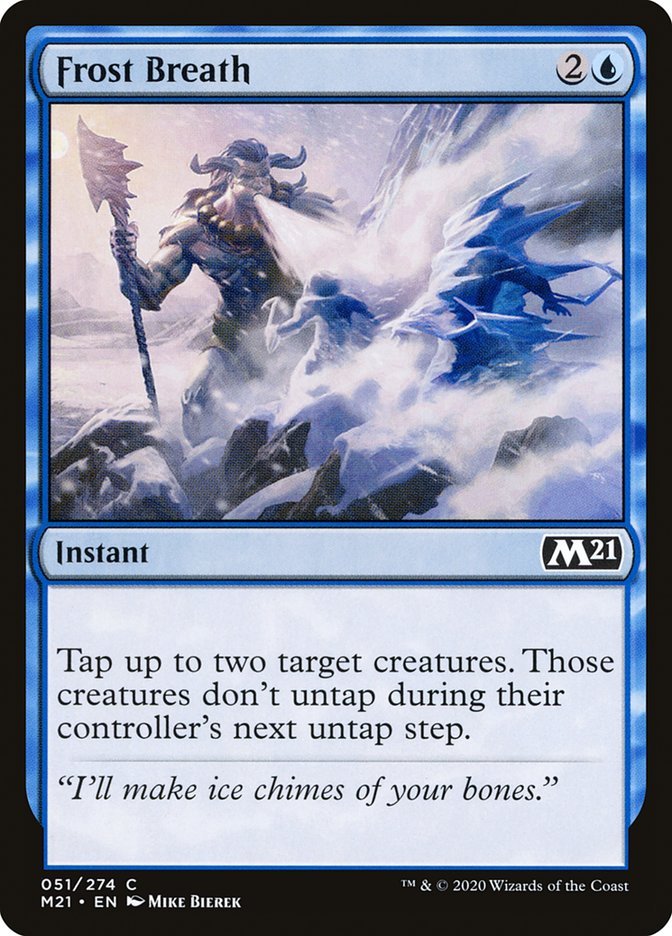 Frost Breath [Core Set 2021] - Card Brawlers