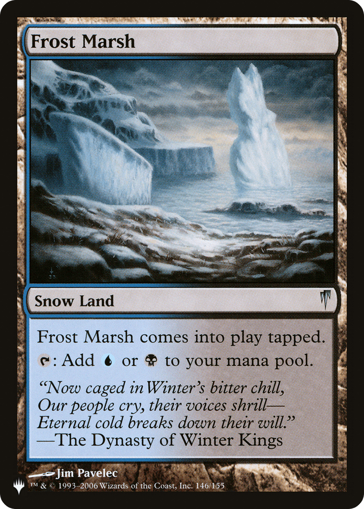 Frost Marsh [The List] - Card Brawlers