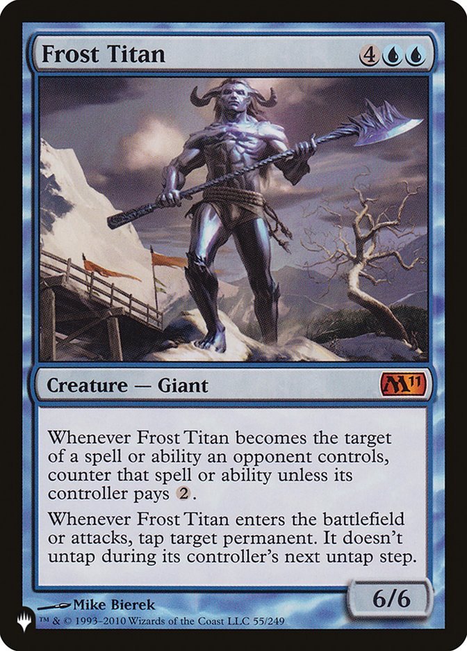 Frost Titan [The List] - Card Brawlers