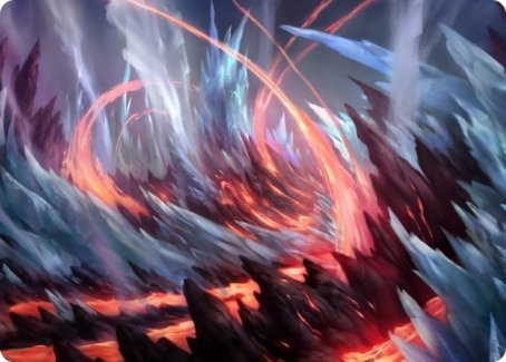 Frostboil Snarl Art Card [Strixhaven: School of Mages Art Series] - Card Brawlers