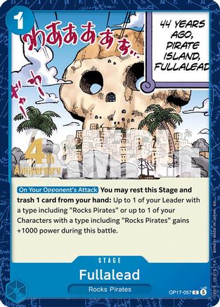Fullalead (OP17-057) - The World's Strongest Warriors Release Event Cards - Card Brawlers