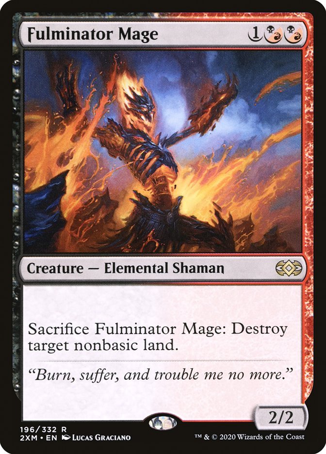 Fulminator Mage [Double Masters] - Card Brawlers