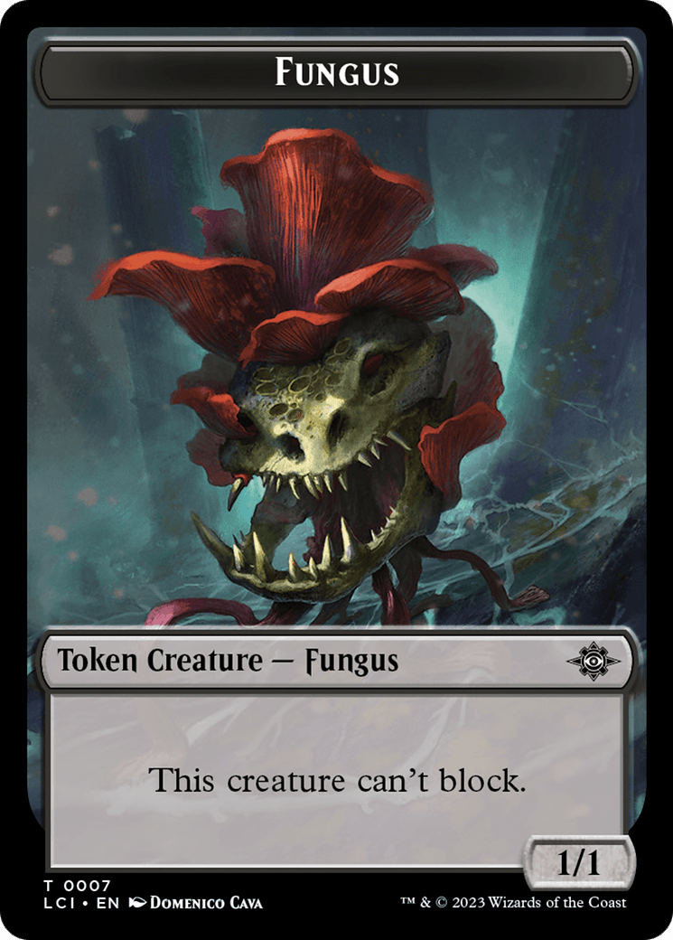 Fungus Token [The Lost Caverns of Ixalan Tokens] - Card Brawlers