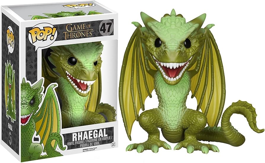 Funko Pop! - Game of Thrones - Rhaegal 6" - Vinyl Figure 47 - Card Brawlers