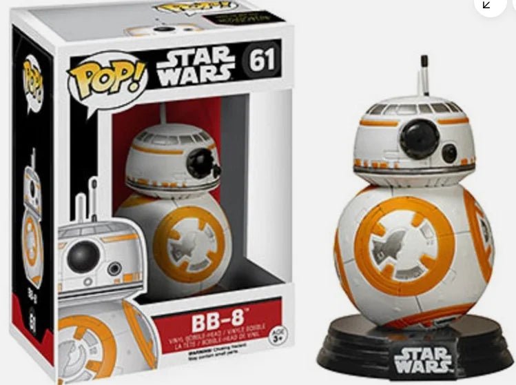 Funko Pop! - Star Wars - BB - 8 - Vinyl Figure 61 - Card Brawlers