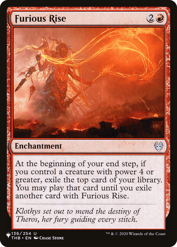 Furious Rise [The List] - Card Brawlers
