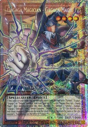 Gagaga Magician - Gagaga Magic (Starlight Rare) (Extended Art) (MAMO-EN011) - Magnificent Monsters 1st Edition - Card Brawlers