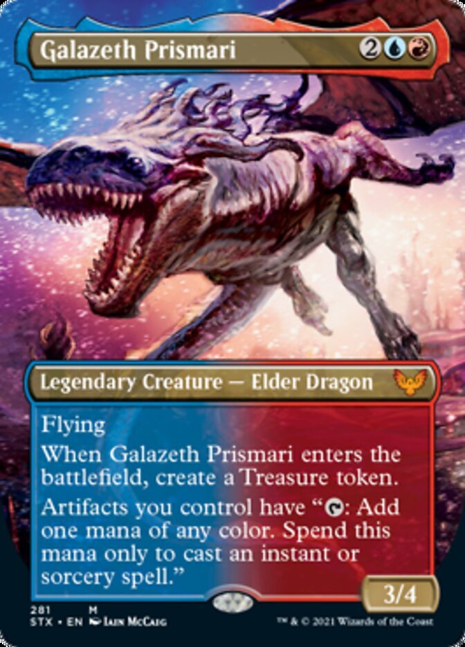 Galazeth Prismari (Borderless Alternate Art) [Strixhaven: School of Mages] - Card Brawlers