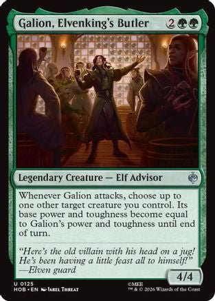 Galion, Elvenking's Butler (HOB-125) - The Hobbit - Card Brawlers