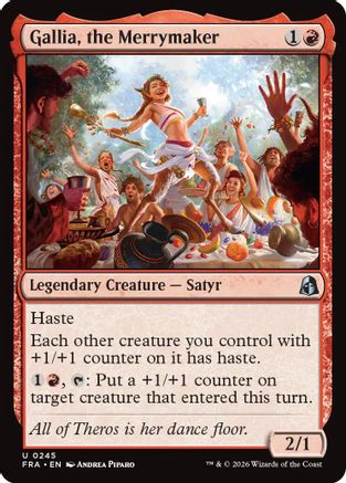 Gallia, the Merrymaker (FRA-245) - Reality Fracture - Card Brawlers