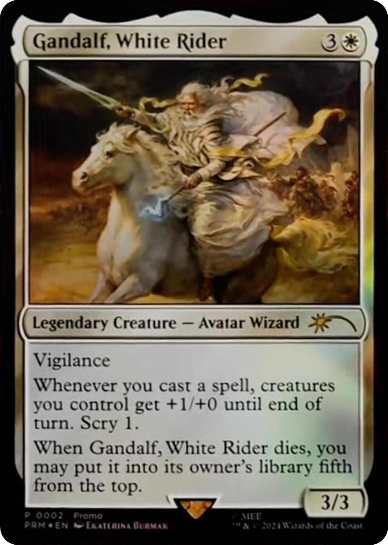 Gandalf, White Rider [Resale Promos] - Card Brawlers
