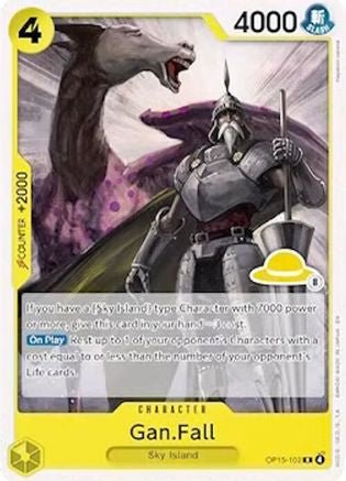 Gan.Fall (Luffy Deck) (OP15-102) - Set Sail Deck Set - Card Brawlers