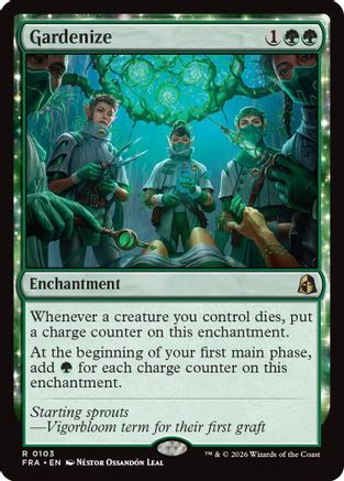 Gardenize (FRA-103) - Reality Fracture - Card Brawlers