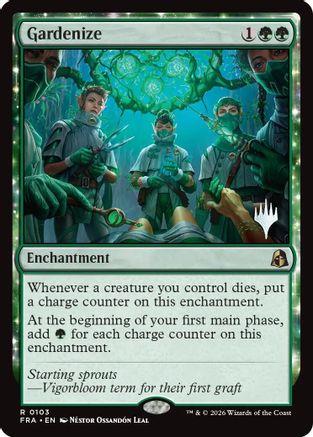 Gardenize (PPFRA-103) - Promo Pack: Reality Fracture Foil - Card Brawlers