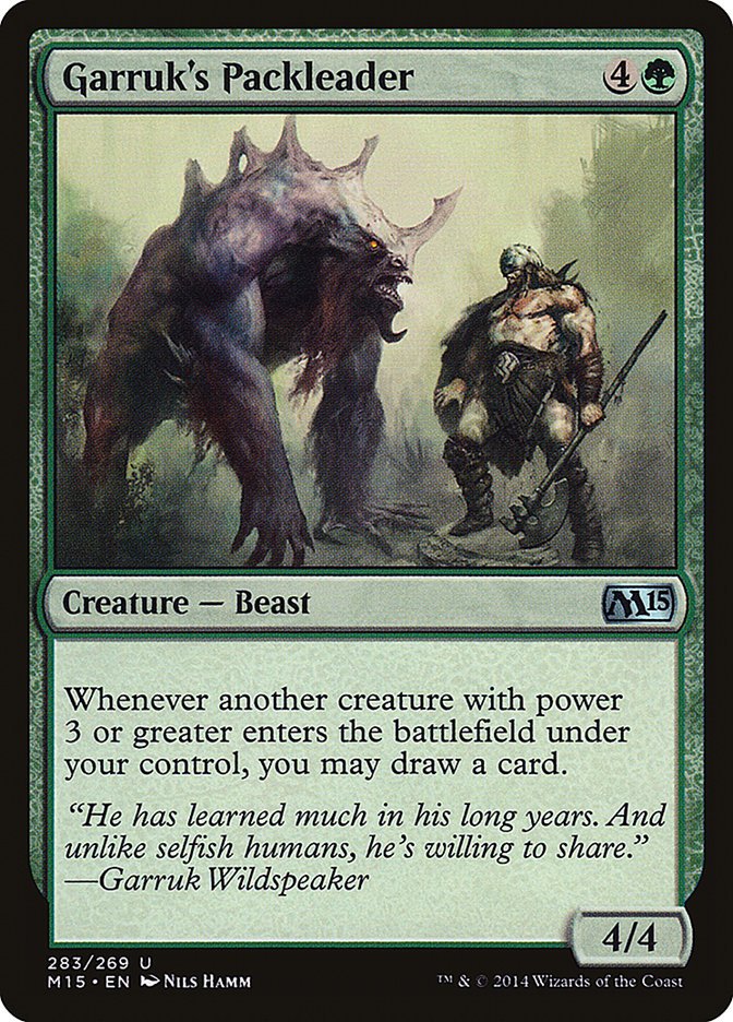 Garruk's Packleader [Magic 2015] - Card Brawlers