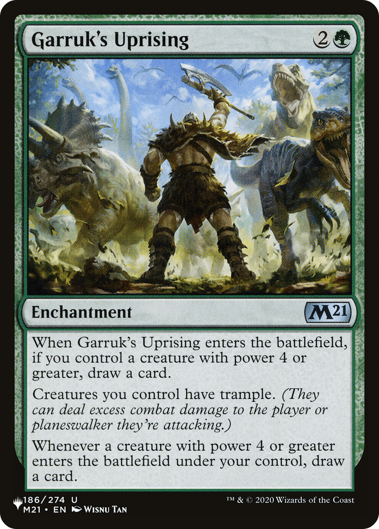 Garruk's Uprising [The List] - Card Brawlers