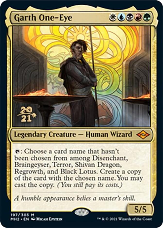 Garth One - Eye [Modern Horizons 2 Prerelease Promos] - Card Brawlers