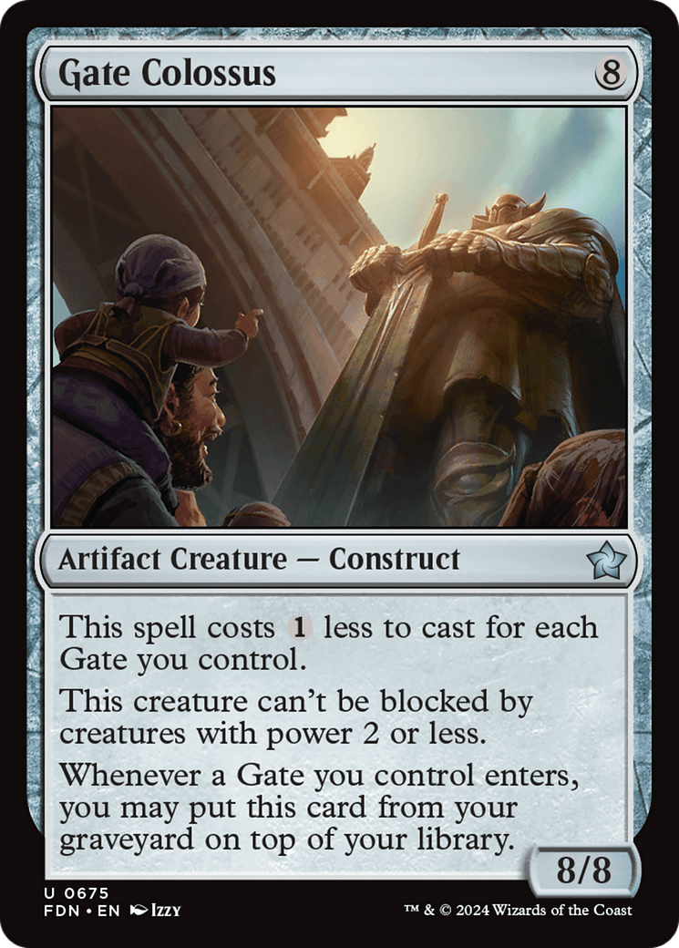 Gate Colossus [Foundations] - Card Brawlers