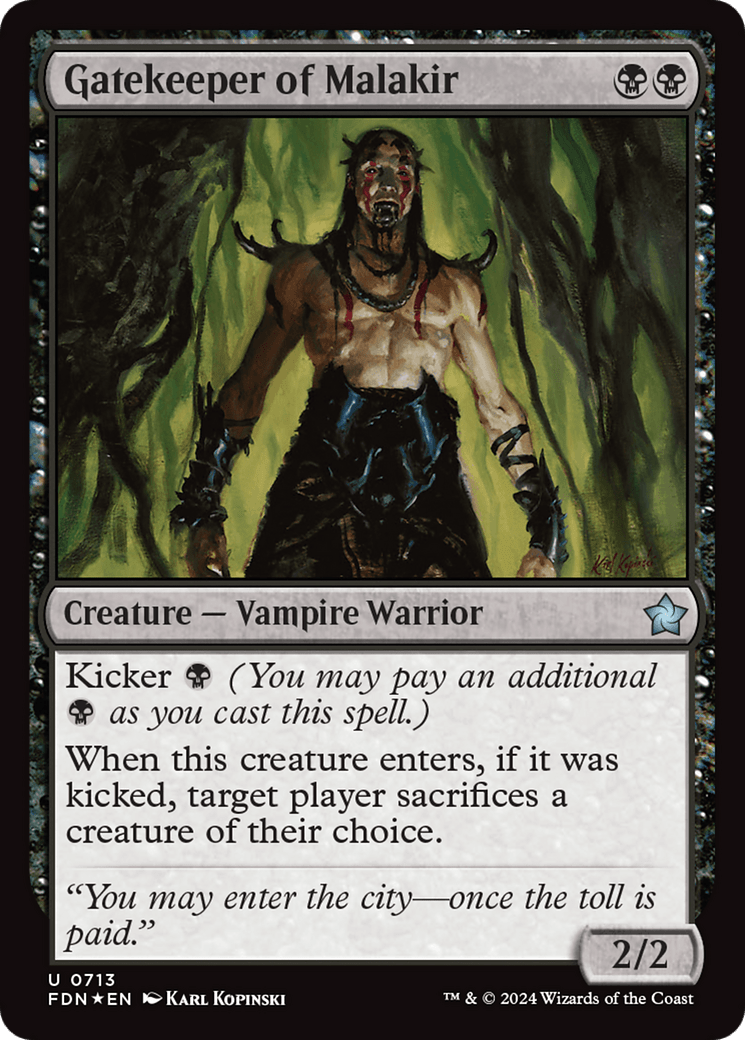 Gatekeeper of Malakir [Foundations] - Card Brawlers