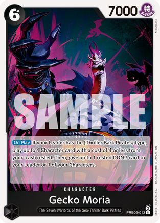 Gecko Moria (PRB02-013) - Premium Booster -The Best- Vol. 2 Foil - Card Brawlers