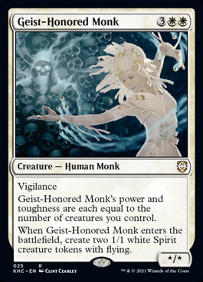 Geist - Honored Monk [Kaldheim Commander] - Card Brawlers
