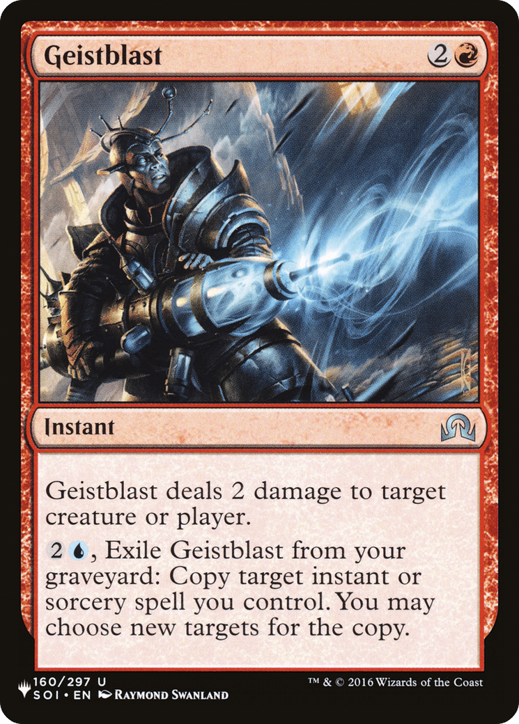 Geistblast [The List] - Card Brawlers