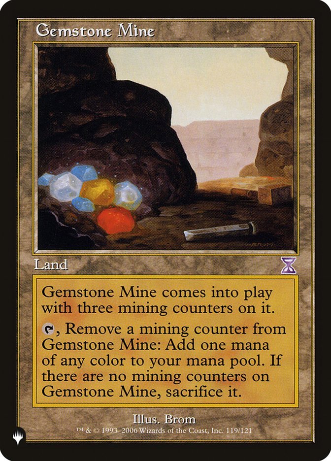 Gemstone Mine [The List] - Card Brawlers