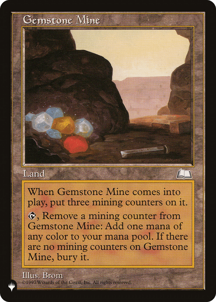 Gemstone Mine (WTH) [The List] - Card Brawlers