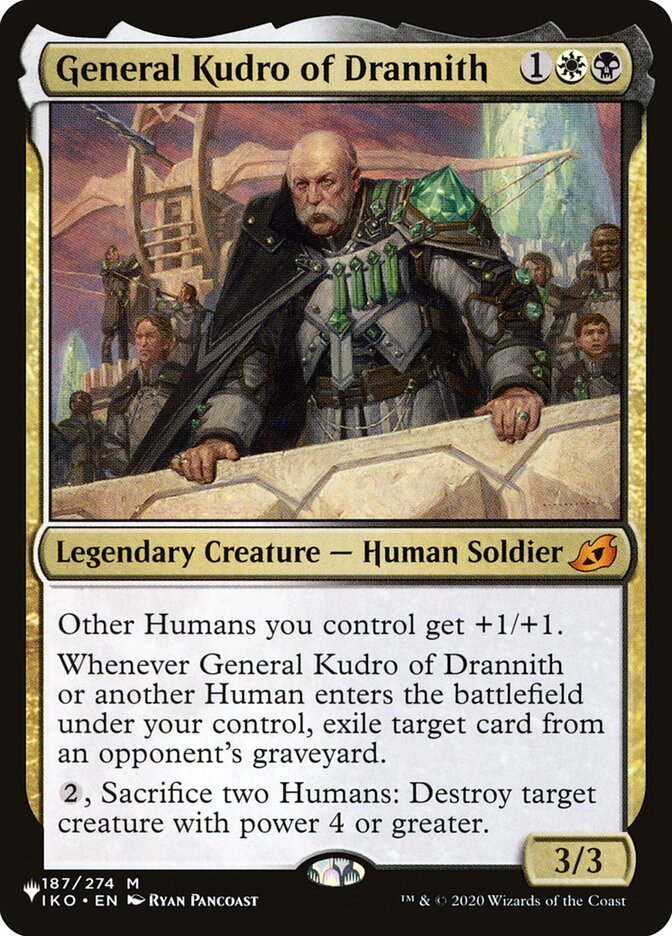 General Kudro of Drannith [The List] - Card Brawlers