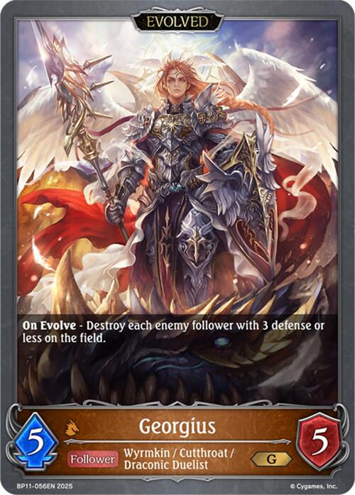 Georgius (Evolved) (BP11 - 056EN) [Bullet of Fate] - Card Brawlers