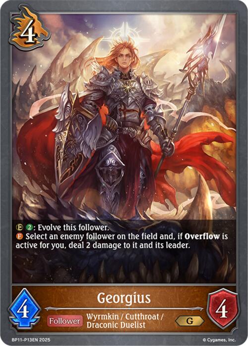 Georgius - P13 (Foil) (BP11 - P13EN) [Bullet of Fate] - Card Brawlers