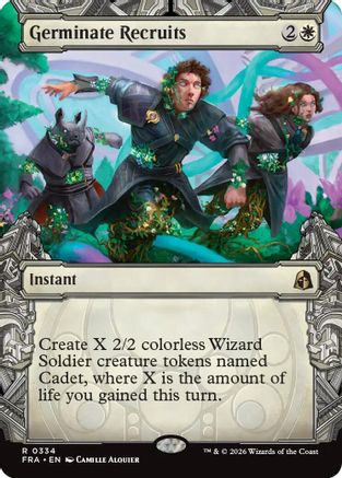 Germinate Recruits (Showcase) (FRA-334) - Reality Fracture - Card Brawlers