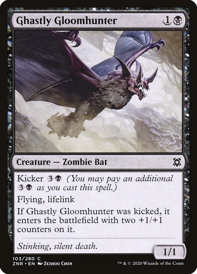 Ghastly Gloomhunter [Zendikar Rising] - Card Brawlers