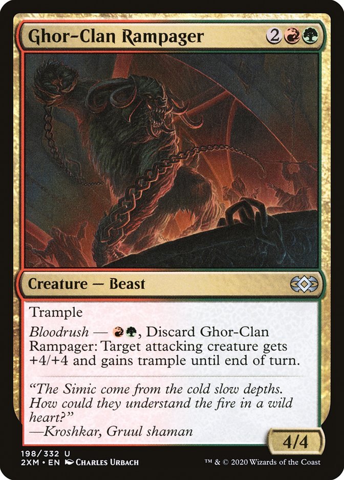 Ghor - Clan Rampager [Double Masters] - Card Brawlers