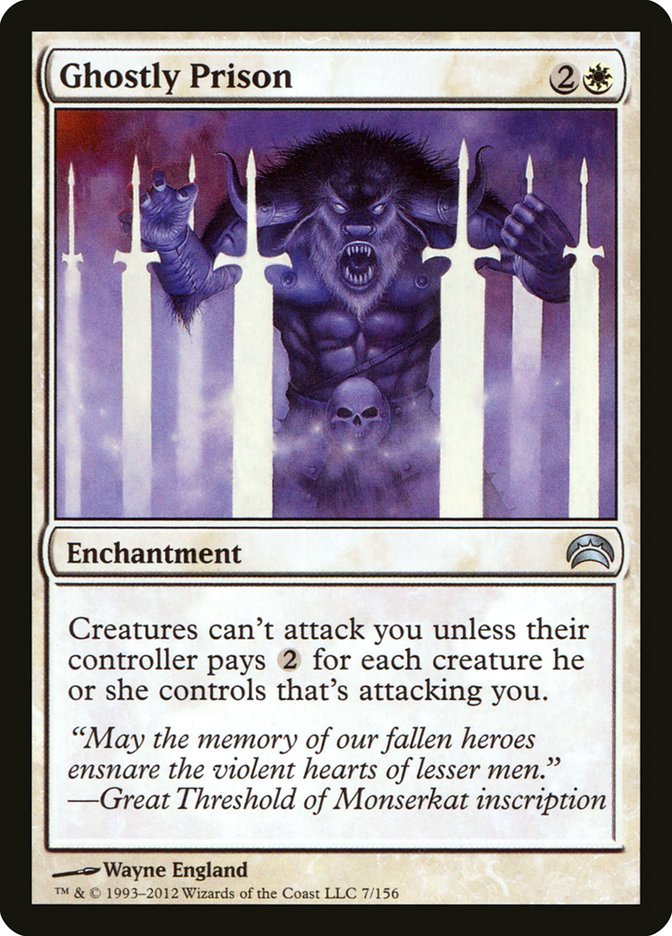 Ghostly Prison [Planechase 2012] - Card Brawlers