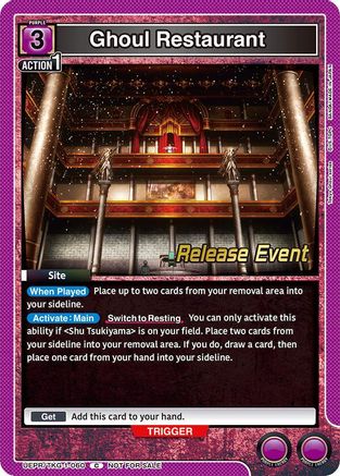Ghoul Restaurant (UEPR/TKG-1-060) - UE18BT Tokyo Ghoul Release Event - Card Brawlers