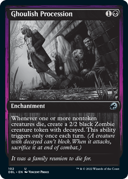 Ghoulish Procession [Innistrad: Double Feature] - Card Brawlers