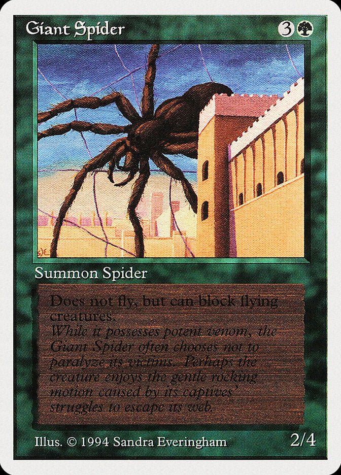 Giant Spider [Summer Magic / Edgar] - Card Brawlers
