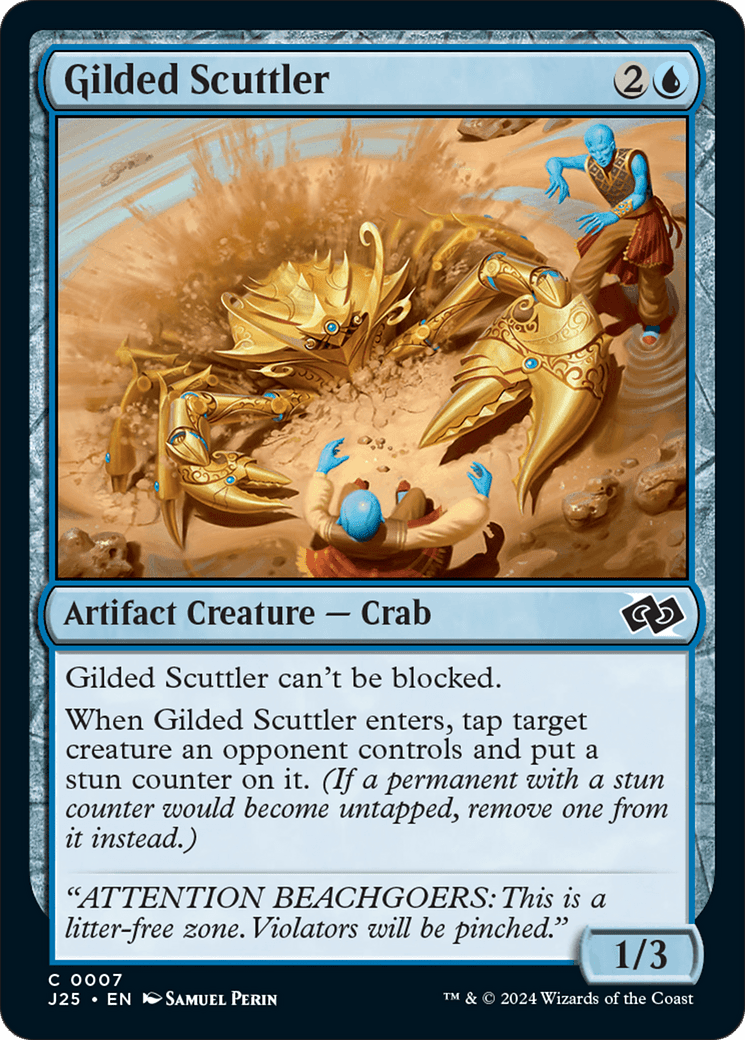 Gilded Scuttler [Foundations Jumpstart] - Card Brawlers