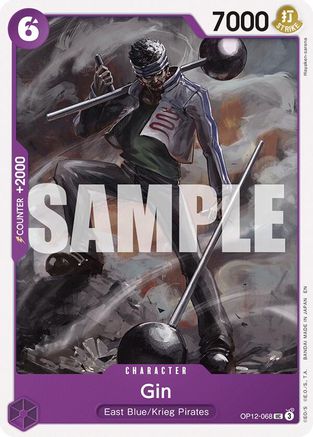 Gin (OP12-068) - Legacy of the Master - Card Brawlers