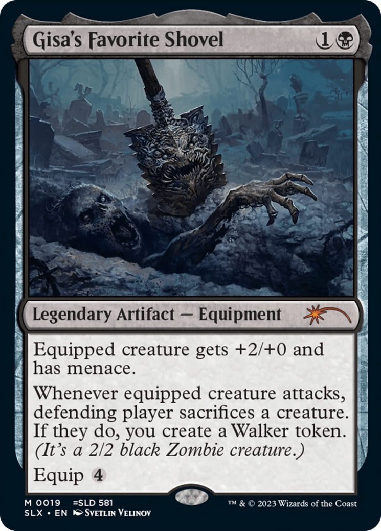 Gisa's Favorite Shovel [Secret Lair: Universes Within] - Card Brawlers