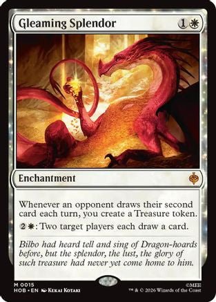 Gleaming Splendor (HOB-015) - The Hobbit Foil - Card Brawlers