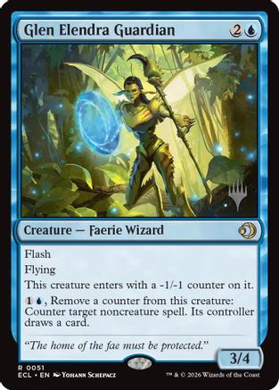 Glen Elendra Guardian (PPECL-051) - Promo Pack: Lorwyn Eclipsed - Card Brawlers