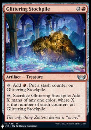 Glittering Stockpile [The List] - Card Brawlers