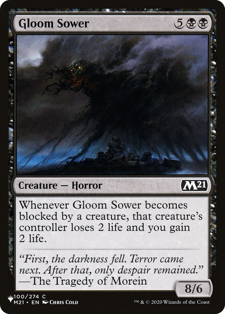 Gloom Sower [The List] - Card Brawlers