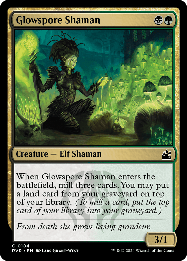 Glowspore Shaman [Ravnica Remastered] - Card Brawlers